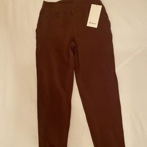 LuluLemon LA Extreme Low Rise Joggers Brown Size 6